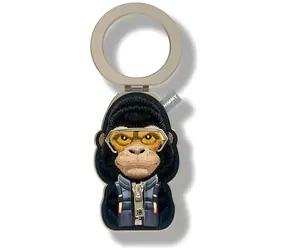 Nimmy Cool&Cute 2.0 Gorilla černá / Magnetický přívěsek / MagSafe