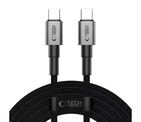 Tech-Protect UltraBoost DNA šedá / Kabel USB-C / PD 100W / 5A / 3 m