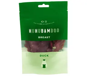 Huhubamboo Kachní prsa / Pamlsky pro psy / masové / 75 g