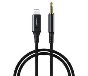 Choetech AUX009 černá / Audio kabel / Lightning (M) - Jack 3,5 mm (M) / 2 m