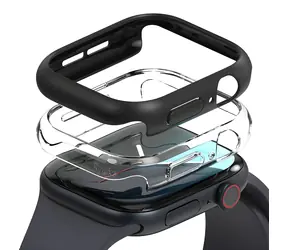 Ringke Slim kryt pro Apple Watch 10 46mm čirá a matně černá / Ochranný kryt / 2 ks v balení