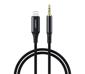 Choetech AUX007 Lightning (M) - Jack 3.5mm (M) 1 m černá / Audio kabel / propojovací