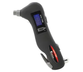 Compass SAFETY TOOL / Měřič tlaku v pneu / multifunkční nouzové nářadí / rozsah 0–10 bar