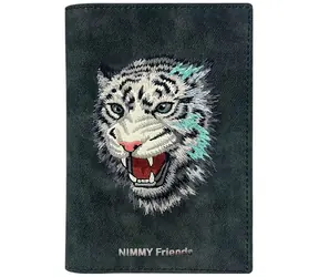 Nimmy Raptor Tiger tmavě šedá / Pouzdro na doklady / Peněženka