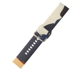 Hurtel Silikonový řemínek Moro vzor 13, 40/41/42/43/44 mm / Řemínek / Samsung Galaxy Watch / Maskáčový vzor
