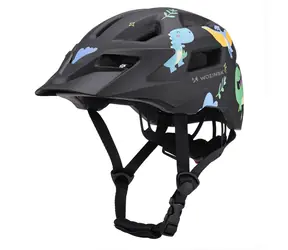 Wozinsky MTB černá XS / Dětská cyklistická helma / odnímatelný kšilt