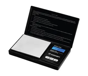 Wozinsky WDW-1000 černá / Digitální váha na šperky / 200 g / 0,01 g / Podsvícený displej