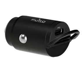 Puro Mini černá / Nabíječka do auta / USB-C / 20W