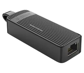 Orico UTK-U3 černá / Síťový adaptér / USB-A 3.0 na RJ-45 / Gigabit Ethernet 1 Gbps