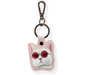 Nimmy Glasses Cool Cat růžová / Pouzdro pro lokalizátor / Design kočičí brýle