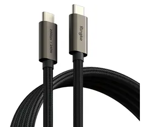 Ringke USB-C 3.2 2 m černá / USB-C kabel / PD 240 W