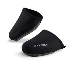 Rockbros LF1030 černá / Cyklistické návleky na boty / Větruodolné / Zateplené / Velikost 36-42