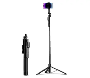 Orico SPM215 černá / Selfie tyč se stativem / Bluetooth 5.2 / 360° rotace / 1/4"