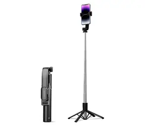 Orico SPN100 černá / Selfie tyč se stativem / Bluetooth 5.2 / otočení 360°