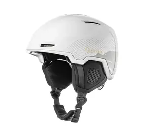 Qunature Lyžařská helma s chrániči uší bílá 58-61 cm / Lyžařská helma / Snowboard