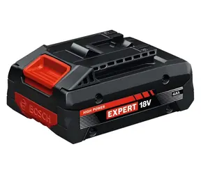 Bosch EXBA18V-40 černá / Akumulátor Expert / 18V / 4,0 Ah / Li-ion / AMPShare Alliance