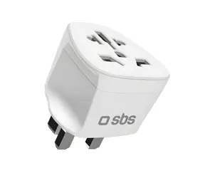 SBS Cestovní adaptér pro Velkou Británii bílá / Cestovní adaptér / Univerzální