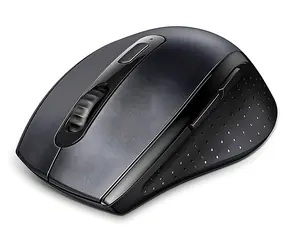 Ugreen bezdrátová ergonomická myš černá / Bezdrátová optická myš / 5 tlačítek / 2x AA baterie