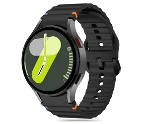 Tech-Protect Silicone Sport černá / Řemínek / pro Samsung Galaxy Watch 4/5/5 Pro/6/7/FE