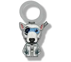 Nimmy Cool&Cute 2.0 Dog šedá / Magnetický přívěsek / motiv pejsek