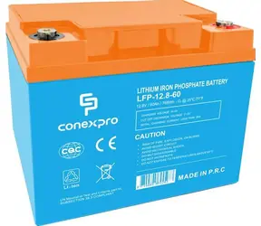Conexpro LFP-12.8-60 / Baterie / LiFePO4 / 12V/60Ah / T14 / Bluetooth