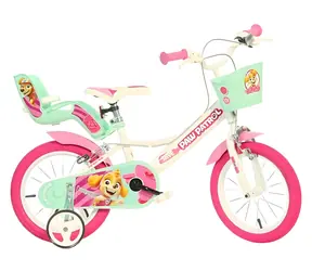 Dino Bikes 14" Paw Patrol s příslušenstvím / Dětské jízdní kolo