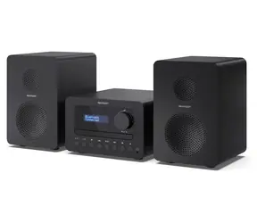 Sharp XL-B514 černá / Mikrosystém / 40W / FM / BT 5.0 / CD / USB / 3.5mm