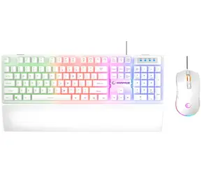 Rampage KM-RX7 Fortuna V2 bílá / Set klávesnice a myši