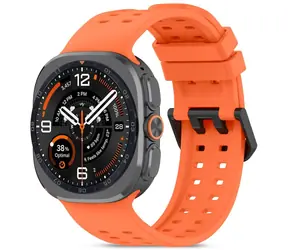 Tech-Protect Silicone Air oranžová / Řemínek / pro Samsung Galaxy Watch Ultra 47 mm / Silikonový