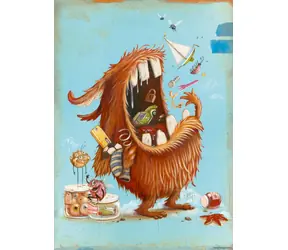 HEYE Puzzle Zozoville: Všežravec / 1000 dílků / 50 x 70 cm