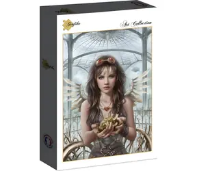 GRAFIKA Puzzle Parní srdce / 1000 dílků / 69 × 47,8 cm