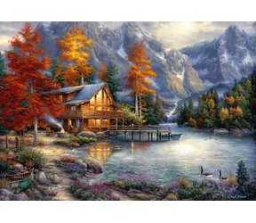 GRAFIKA Puzzle Místo k přemýšlení / 1000 dílků / 69 × 47,8 cm