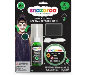 SNAZAROO FX Zombie sada s voskem a falešnou krví / Sada na speciální efekty / Halloween