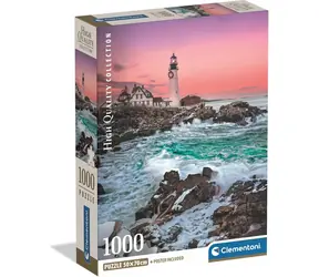 CLEMENTONI Puzzle První sníh na Portland Head / 1000 dílků / od 14 let