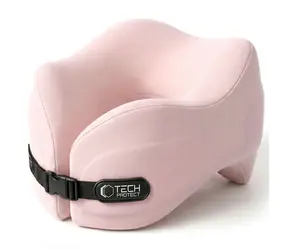 Tech-Protect ComfortRest růžová / Cestovní polštář / Na krk