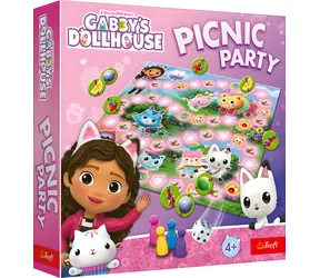 TREFL Hra Gábinin kouzelný domek: Picnic Party / Společenská hra / hrací deska / 4 figurky