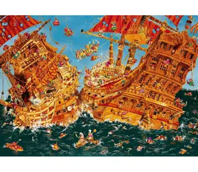 HEYE Puzzle Diamantový Dick / 1000 dílků / 70 x 50 cm