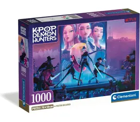 CLEMENTONI Puzzle K-Pop: Lovkyně démonů / 1000 dílků / 70 x 50 cm