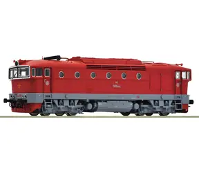 ROCO Dieselová lokomotiva T 478.3137 ČSD IV 7300071 / H0 (1:87) / délka 190 mm / rádius 358 mm / analogové ovládání
