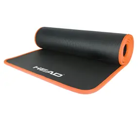 HEAD Fitness podložka extra velká černo-oranžová / Fitness podložka / NBR / 180x78 cm / 10 mm