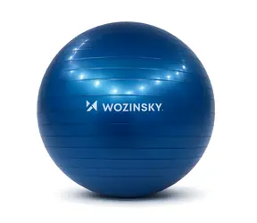 Wozinsky WGB65BL modrá / Gymnastický míč / 65 cm