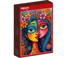 ALIPSON Puzzle Barevné duo / 1500 dílků / 61 × 85 cm