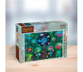 MAGNOLIA Puzzle Říše trpaslíků / 1000 dílků / 68 x 48 cm