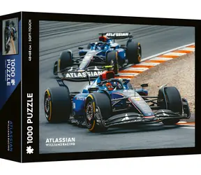TREFL Puzzle Soft Touch Automobilist: Atlassian Williams Racing / 1000 dílků / 68 x 48 cm