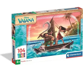 CLEMENTONI Puzzle Odvážná Vaiana 2 (27237) / 104 dílků / od 6 let