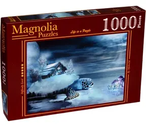 MAGNOLIA Puzzle Dům a želva / 1000 dílků / 68 x 48 cm