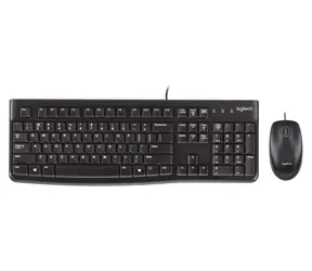 Logitech Desktop MK120 CE černá / Klávesnice a myš / CE verze / USB