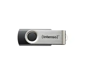 Intenso Basic Line 64GB stříbrno-černá / Flash disk / USB 2.0 / čtení 28 MB/s / zápis 6,5 MB/s