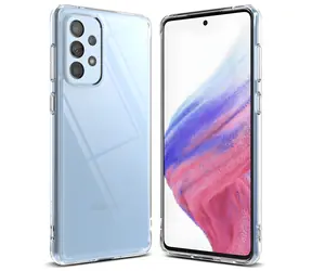 Ringke Fusion transparentní / Kryt / Samsung Galaxy A73 / TPU s rámečkem
