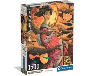 CLEMENTONI Puzzle Tanec Koinobori / 1500 dílků / od 14 let